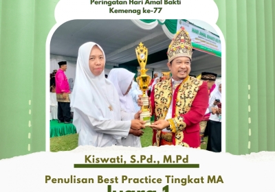 Best Practice MAN 5 Jombang dalam rangka HAB Kemenag 
